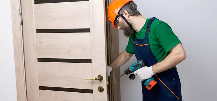 Replace Internal Door Handle with Lock Virginia Beach